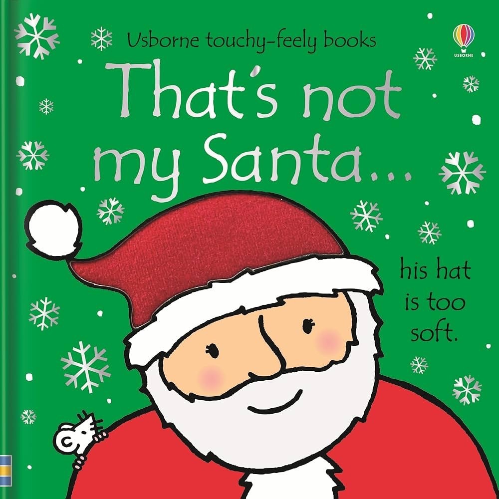 Usborne touchy-feely book- That's Not My Santa Book